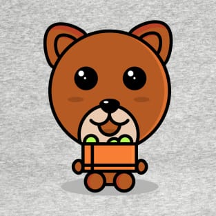 Bear with cake T-Shirt